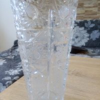 Кристална ваза, снимка 1 - Вази - 44458102