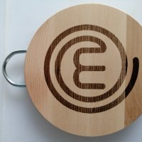Дървена дъска за рязане с лого, снимка 2 - Аксесоари за кухня - 31429695
