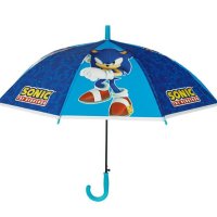 Автоматичен детски бастун чадър за дъжд Blue Sonic 66см, снимка 2 - Чадъри - 42877194