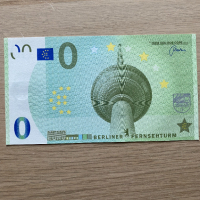 Сувенирна 0 евро банкнота Berlin Fernsehturm, снимка 1 - Нумизматика и бонистика - 44742630