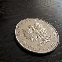 Монета - Полша - 20 злоти | 1990г., снимка 2 - Нумизматика и бонистика - 31720831