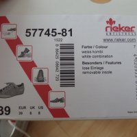 Нови обувки Rieker, снимка 4 - Дамски ежедневни обувки - 32154135