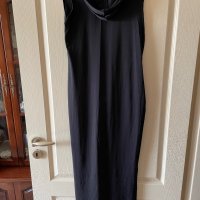 Спортна нова  еластична черна рокля с качулка , снимка 5 - Рокли - 37308477