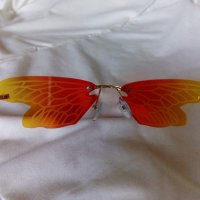 Слънчеви очила криле на пеперуда с градиент ефект, снимка 6 - Слънчеви и диоптрични очила - 35108263