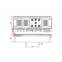 Стъкло за стоп Универсални -PRIMESTAR-I LH/RH, снимка 2 - Части - 29963270