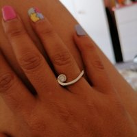 Уникален сребърен пръстен - модел R097, снимка 2 - Пръстени - 37249730