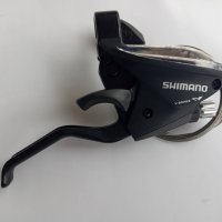 Продавам колела внос от Германия комбинирана дясна команда за 8 скорости SHIMANO ST-EF510-8R, снимка 3 - Части за велосипеди - 31155024