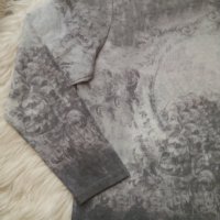 УНИКАЛНО КРАСИВА блуза от тъничко, меко и много фино плетиво, снимка 8 - Блузи с дълъг ръкав и пуловери - 44430166