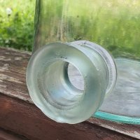 Нова стъклена дамаджана за канелка 5л. , снимка 4 - Буркани, бутилки и капачки - 40473290