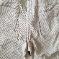 Бели кадифени джинси, снимка 4 - Дънки - 37820854
