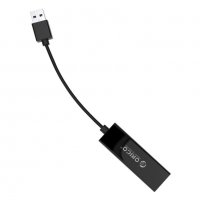 Преходник Адаптер от USB3.0 към LAN Gigabit 1000Mbps Orico UTJ-U3 Adapter USB M - LAN Gigabit, снимка 2 - Кабели и адаптери - 33987925