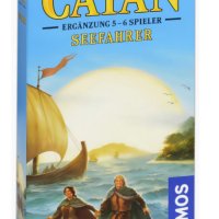 Catan - Мореплаватели 56 допълнение за 5 & 6 играча , снимка 1 - Игри и пъзели - 34214736