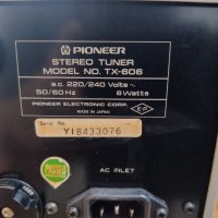   Pioneer sa-606  Pioneer TX-606, снимка 10 - Ресийвъри, усилватели, смесителни пултове - 37271949