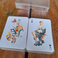 Стари Еротични карти за игра, снимка 2 - Карти за игра - 44673239