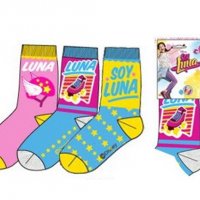 Детски чорапи Soy Luna 3бр. - M6, снимка 1 - Чорапи - 31597434