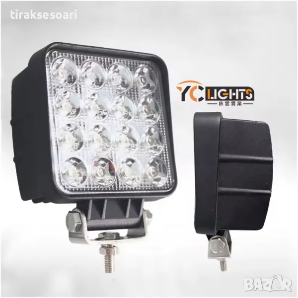 Висок Клас 48W ЛЕД LED Диоден Халоген Боен Фар Светлина за Задна, снимка 1