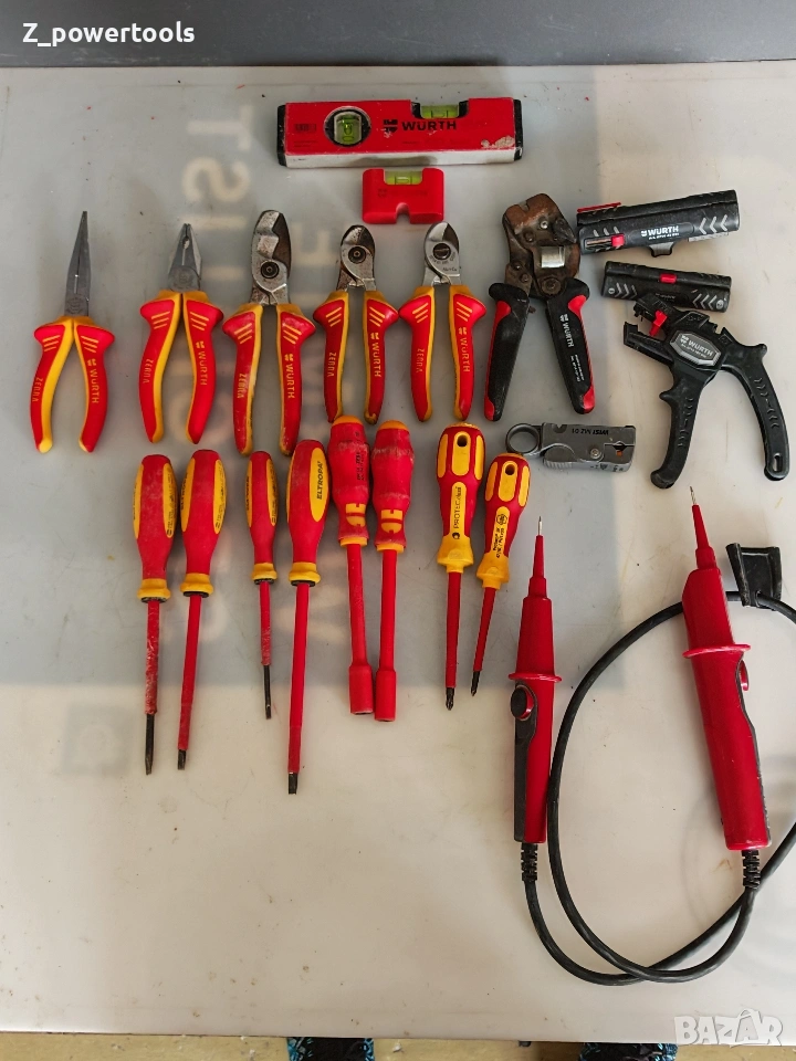 Професионален комплект VDE инструменти Würth Zebra + Benning Duspol (1000V), снимка 1