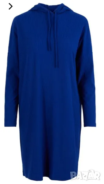 Трикотажна рокля с качулка Pieces , снимка 1