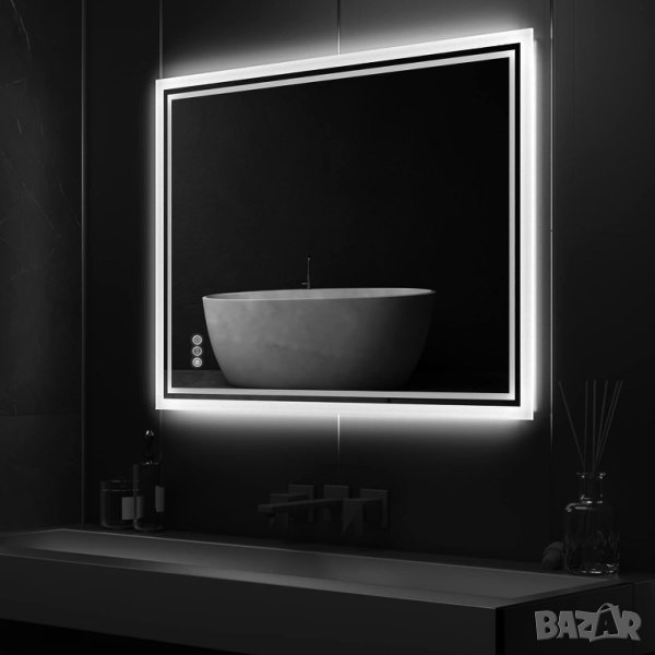 Огледало за баня с LED осветление XMR-C18-813, снимка 1