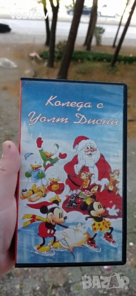 Коледа с Уолт Дисни - видео касета, снимка 1
