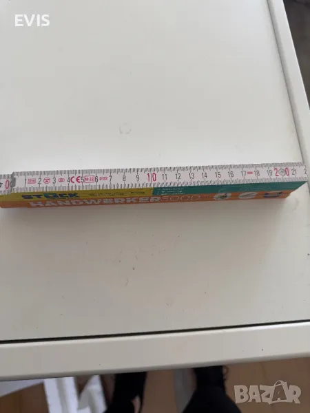 Сгъваем дървен метър / ролетка, снимка 1