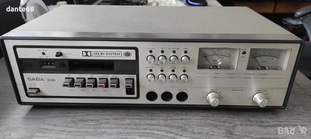 Касетен дек SABA 936, снимка 1