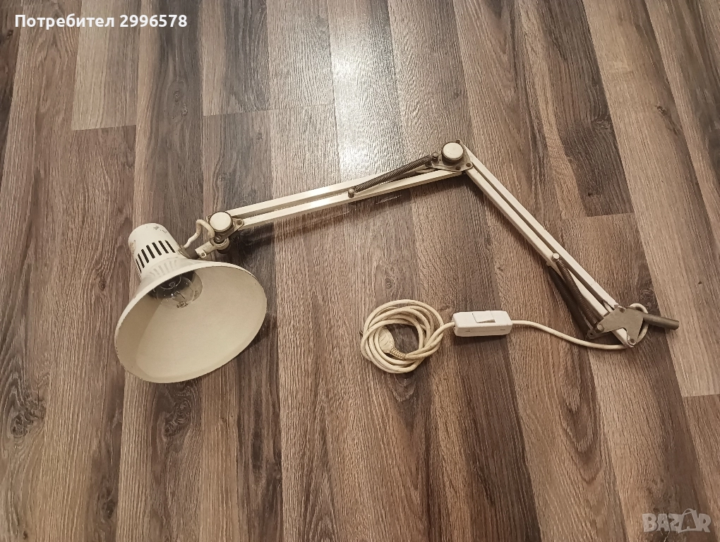 Настолна лампа за бюро ретро винтич, снимка 1