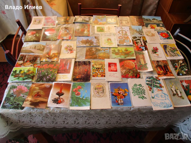 Картички поздравителни стари за Нова година,Баба Марта и други, снимка 1