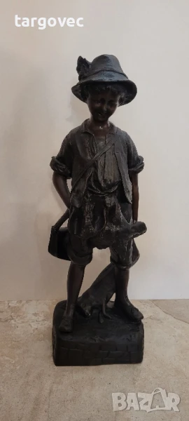 фигура статуя статуетка малкия ловец 2, снимка 1
