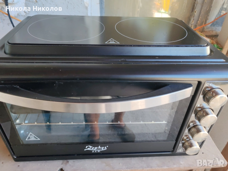 Фурна с керамичен плот , снимка 1