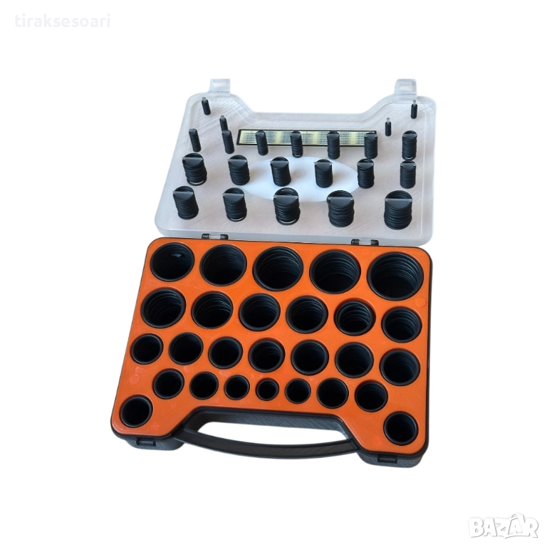 Комплект О-пръстени 740 бр – 47 размера, сервизна кутия, снимка 1