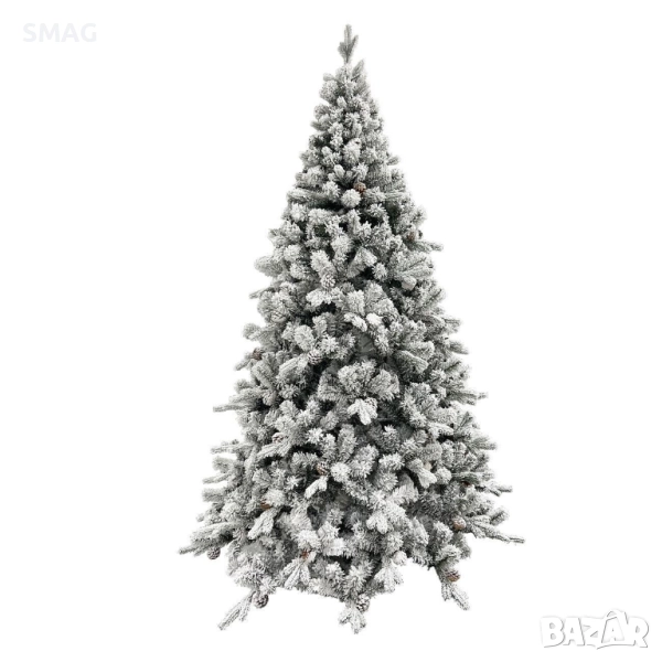 Коледна елха със заснежен ефект - 240см_1240560, снимка 1