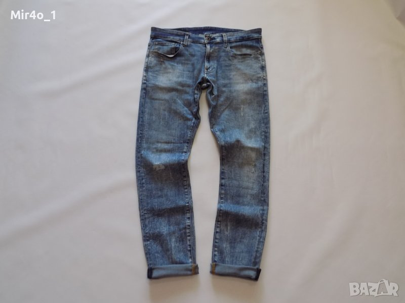 дънки g star raw g-star панталон долнище оригинални сини мъжки 32/32, снимка 1