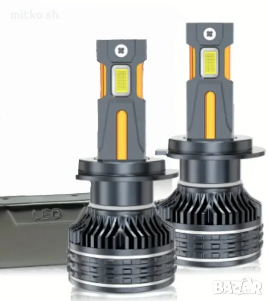 H7 Led +500% автомобилни крушки, снимка 1