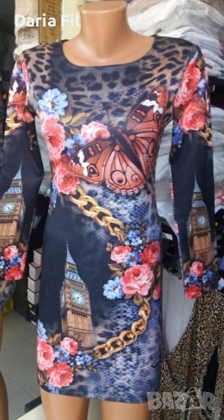 Рокля по тялото без закопчаване , снимка 1