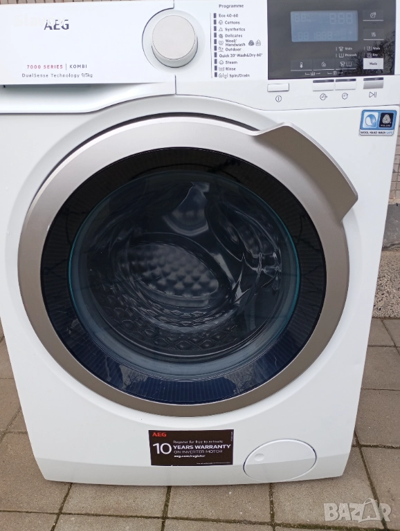 Пералня/сушилня Aeg 7000 Kombi 9/5 1400, снимка 1