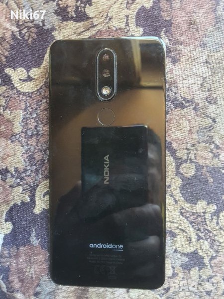 Nokia 5.1plus TA1105 Заден капак с пръстов отпечатък , снимка 1