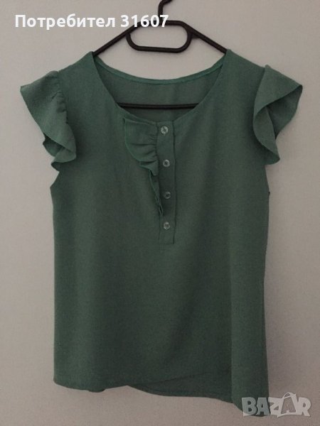 Блузка в зелено, снимка 1