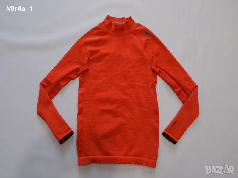 блуза adidas techfit climaheat тениска фанела потник оригинал спортна тренировка фитнес крос мъжка S, снимка 1