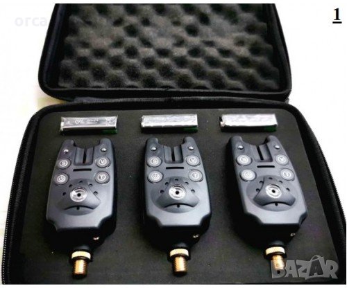 Сигнализатори за шаранджийски риболов - комплект без станция, снимка 1