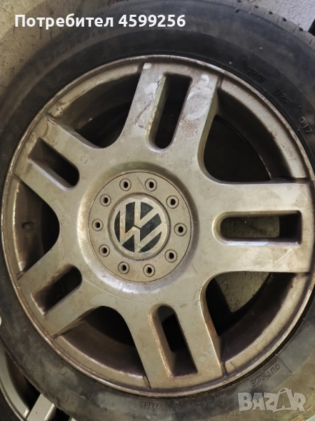 Джанти с гуми Голф 4, снимка 1