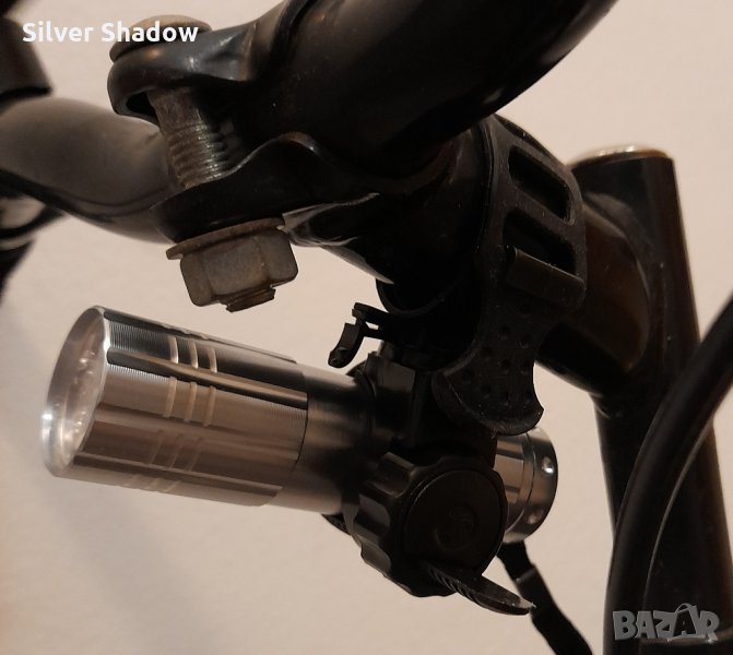 Държач за фенерче за велосипед - универсален, снимка 1