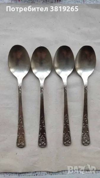 Ретро лъжици-дълбоко посребрени ., снимка 1
