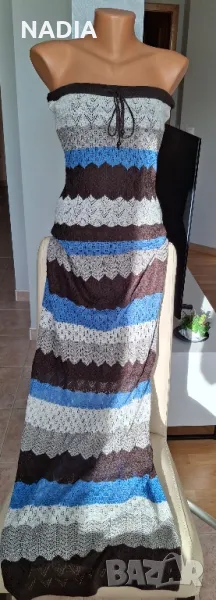 Рокля плетена бохо, снимка 1