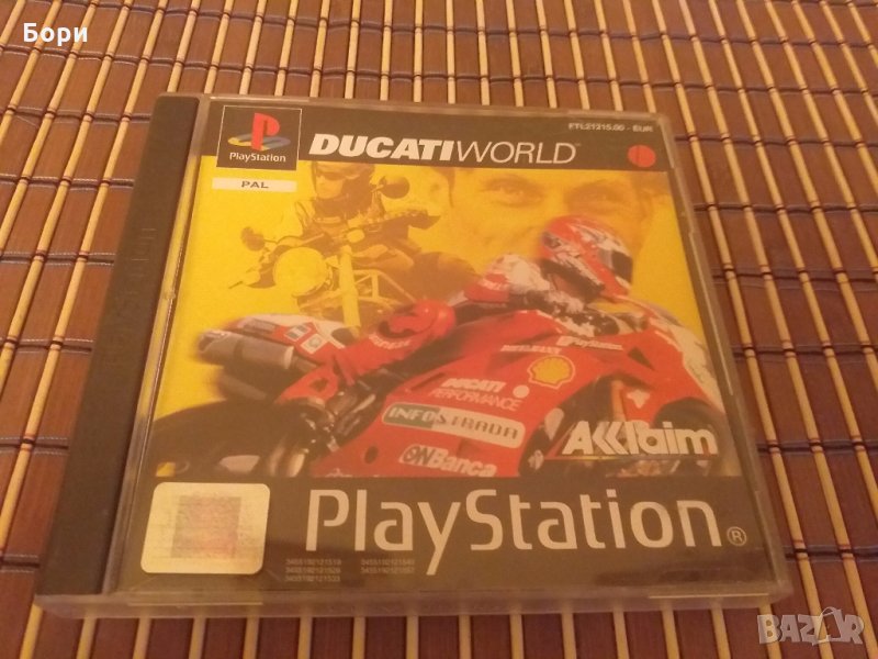 DUCATI WORLD RACING  PLAYSTATION 1 PS1 , снимка 1