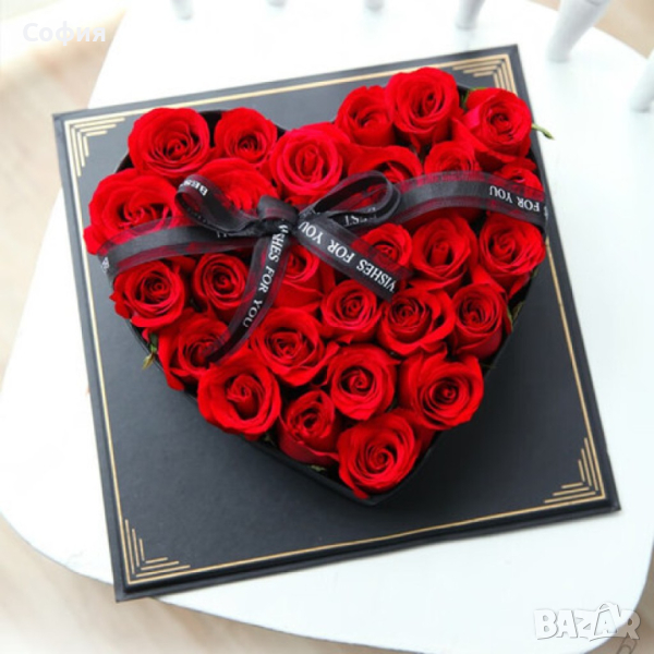 Кутия с ароматни рози, снимка 1