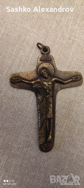 Месингов кръст, снимка 1