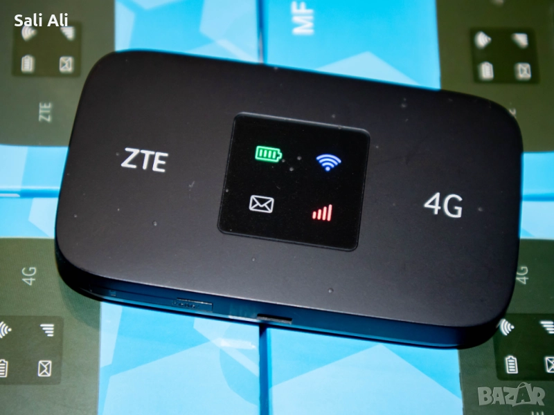 Преносим рутер ZTE, MF971R HotSpot, LTE, 4G, USB, Wi-Fi - Бисквитка, снимка 1