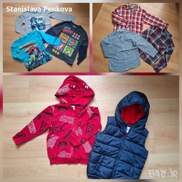 Лот дрешки за момче 116 / 5-6г, снимка 1