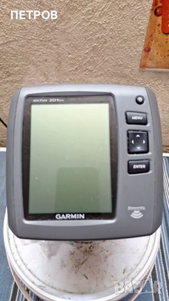 Продавам сонар GARMIN echo 201dv с датчик за скорост!, снимка 1